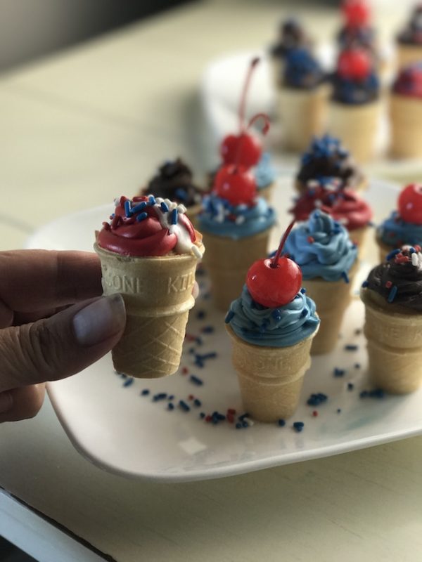 Mini Ice Cream Cone Cupcakes Recipe Be Plum Crazy!