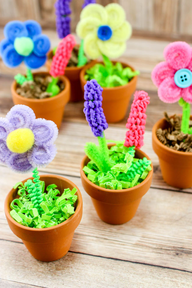 Mother's Day flower pot craft