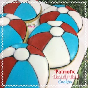 Patriotic Beach Ball Cookies Recipe
