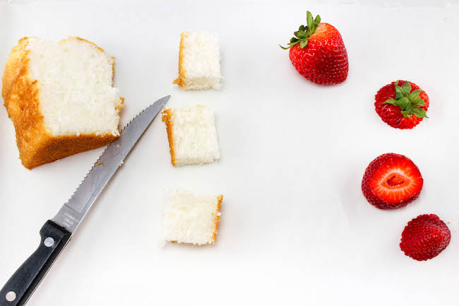 Another red, white & blue recipe with The Patriotic Strawberry Shortcake Kabobs Recipe is super easy and can be put together in just a couple of minutes.