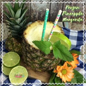 In honor of Cinco de Mayo, we are sharing a Frozen Pineapple Margarita Recipe. This can be made in a regular blender or a Nutri Ninja® Blender DUO™.