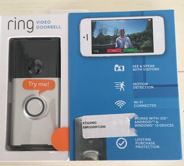 Never Miss a Visitor Again with Ring Video Doorbell