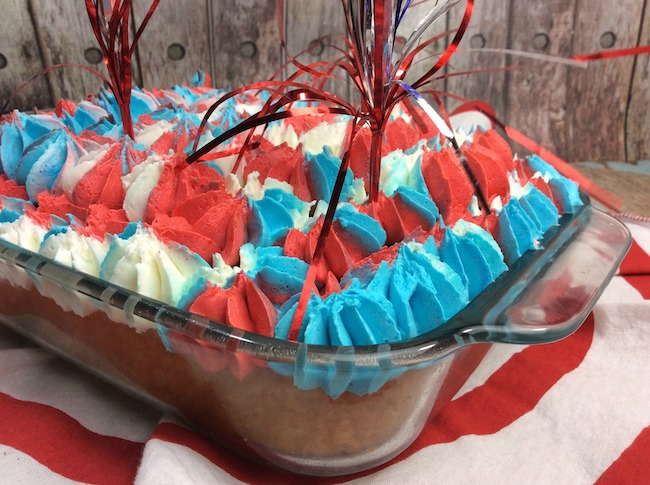 patriotic poke cake for 4th of July