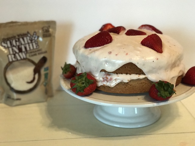 There are so many strawberry recipes but one of my favorites is the Strawberry Buttermilk Cake recipe featuring Sugar In The Raw Organic White®.