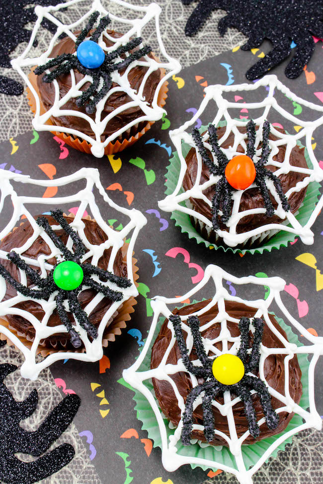 The Spider Web Cupcakes recipe is cute even if you don't like spiders. Here are a few tips to decorate your house for the festivities. 