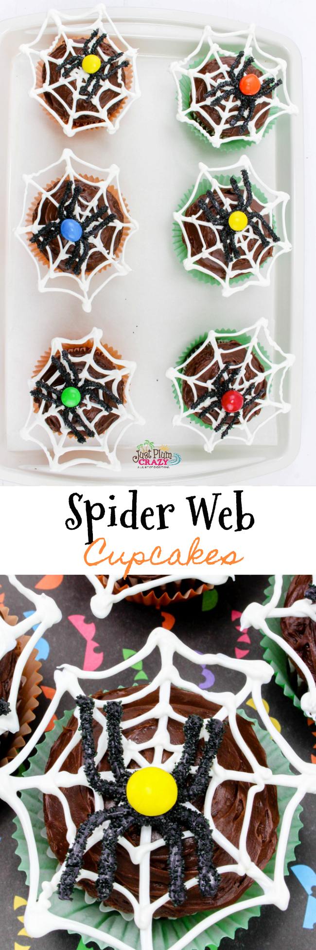 The Spider Web Cupcakes recipe is cute even if you don't like spiders. Here are a few tips to decorate your house for the festivities. 