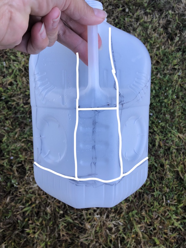 I can use the Milk Jug Angel on my table as a decoration on top of a flameless candle and the light shines through or as a tree top decoration.