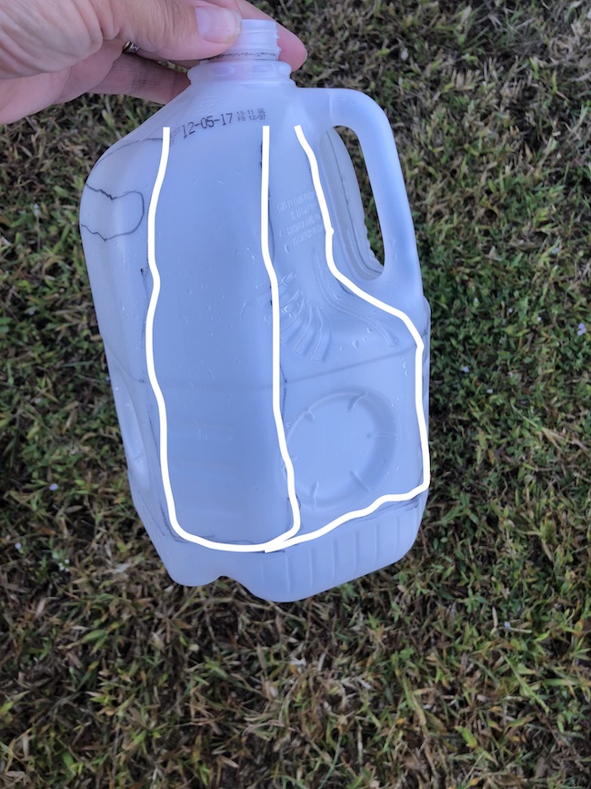 I can use the Milk Jug Angel on my table as a decoration on top of a flameless candle and the light shines through or as a tree top decoration.