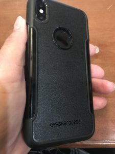 The first iPhone X Case with a screen protector alignment tool, alcohol prep pad, microfiber cloth, dust removal tool, and squeegee in 8 colors.