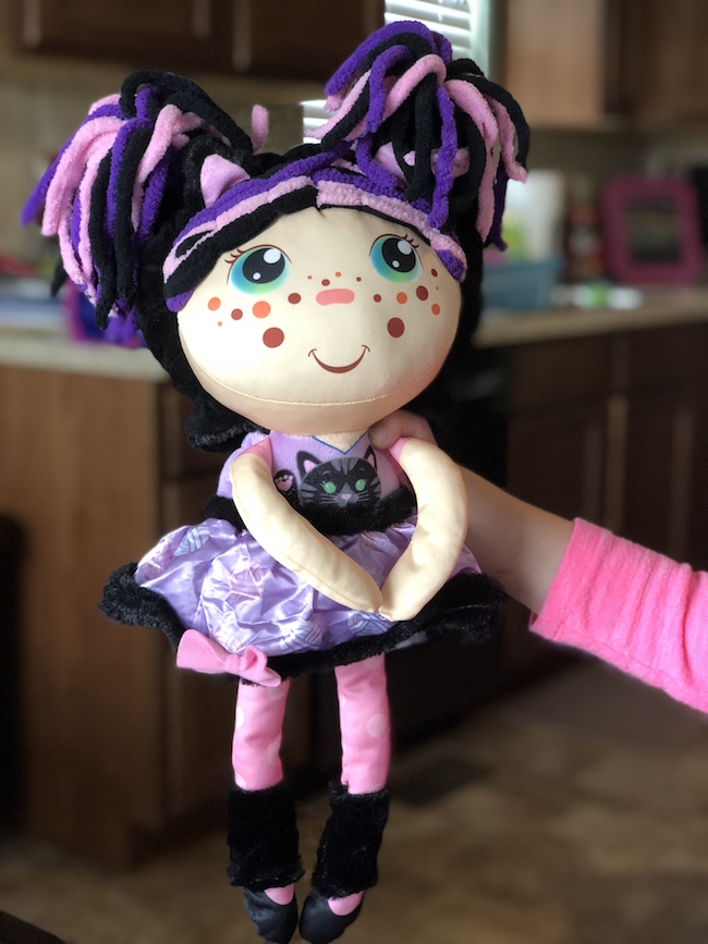 Have you seen the commercials for the Flip Zee Girls yet? They are a doll that converts from a baby to a big girl, by simply flipping the bonnet or swaddle. 