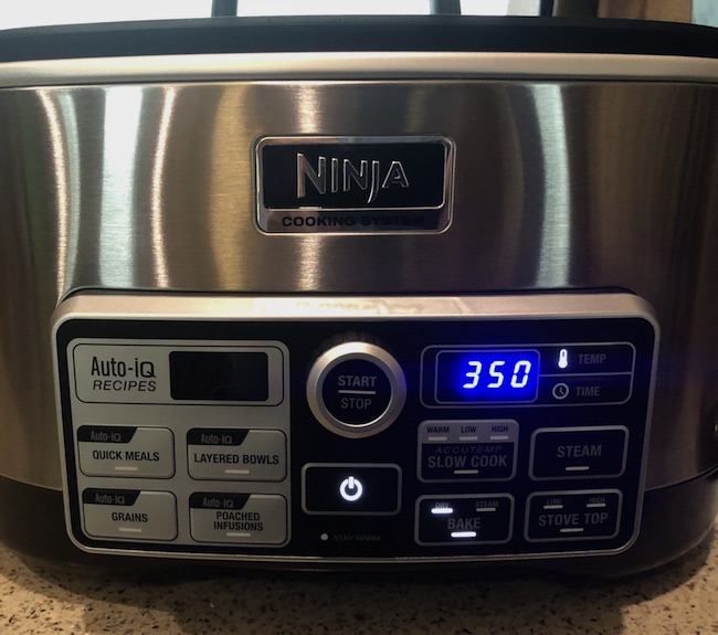 The Ninja Cooking System is a wonderful kitchen appliance to have. It combines slow-cooking, baking, roasting, and browning food all-in-one! 