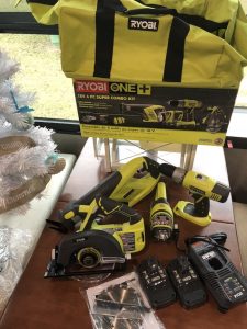 The Ryobi Super Combo kit is a must-have tool for the home. Whether you consider yourself to be pretty handy or mildly handy, this kit is a great option.