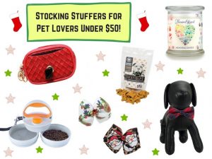 Stocking Stuffers for Pet Lovers Under $50 includes products for people that are grieving, dog walk essentials, gifts for the pets when you visit others, and gifts that give back to the rescue. Something for everyone!