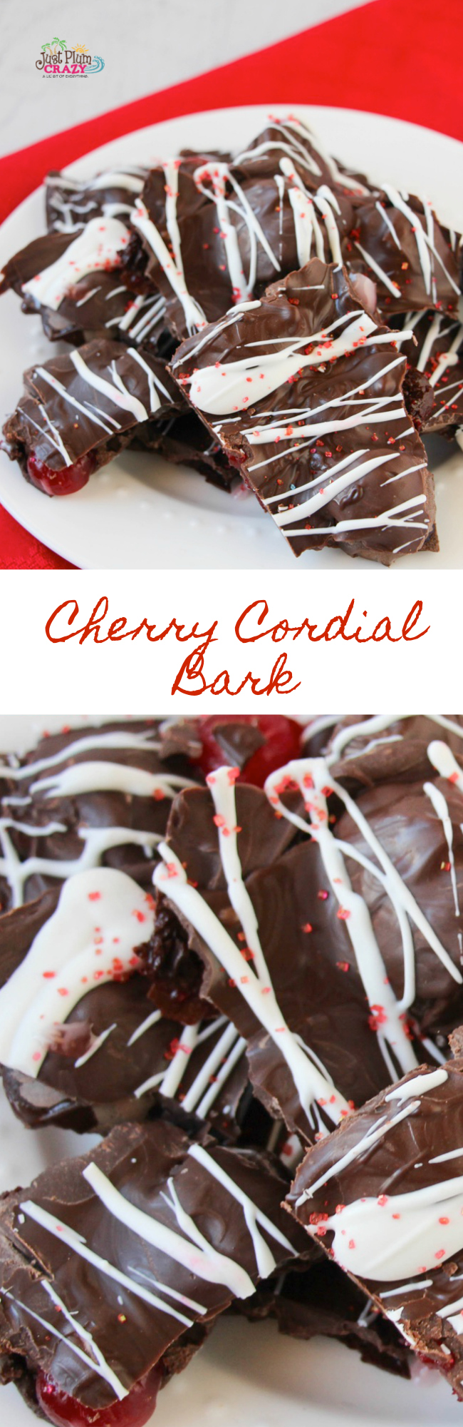 Cherry Cordial Bark Recipe