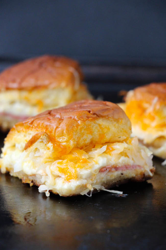 Since I don't have a pastrami sandwich recipe, we are sharing a Corned Beef Reuben Sliders recipe which you can also use for other holidays besides St. Patrick's Day like the big game coming up in a couple of weeks or even a summer picnic.