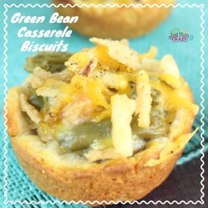 Who doesn't love a good green bean casserole? How about one with a twist? Well, in honor of National Bean Day we have an awesome Green Bean Casserole Biscuits recipe for you.