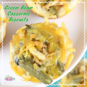 Who doesn't love a good green bean casserole? How about one with a twist? Well, in honor of National Bean Day we have an awesome Green Bean Casserole Biscuits recipe for you.