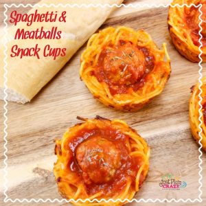Earlier today we shared a cold Pizza Pasta Salad recipe and now have Spaghetti and Meatball Snack Cups recipe that is perfect for the kids after school or when you're in a hurry.