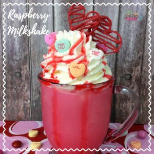 If you are following our National Food Days then you will know that today is National Milk Day! I think a Valentine's Day Raspberry Milkshake recipe can count for National Milk Day don't you? 