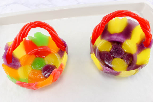 The Easter Candy Bowls Recipe are not just fun but it's easy and the kids love to help create them, fill them with fun candy and then eat them. Great for the classroom party too.
