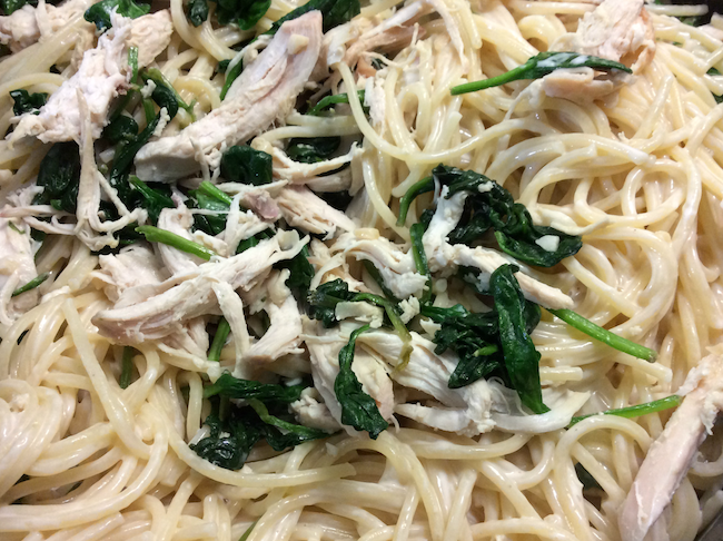 Rotisserie chicken is the ultimate go-to for busy families. Not only is it good served with a few simple sides, but it can be used in so many different recipes. On National Fettuccine Alfredo Day, why not whip up a batch of Rotisserie Chicken Fettuccine Alfredo?