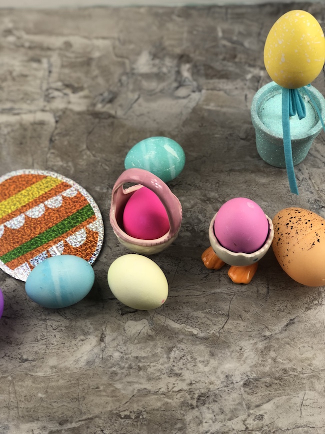 Intant Pot Hard Boiled Eggs with Easter Egg Coloring
