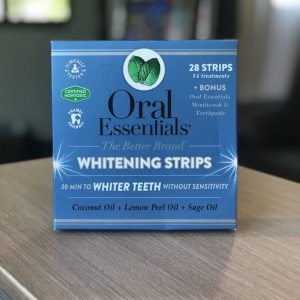 Why would you want to go to the dentist when Oral Essentials has Teeth Whitening Strips that you can easily use at home, when you want to and all in the privacy of your own home without doing damage to your teeth.