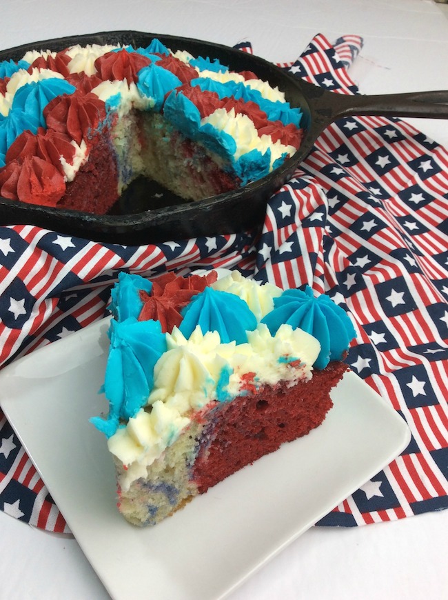 4th of July Grill Cake
