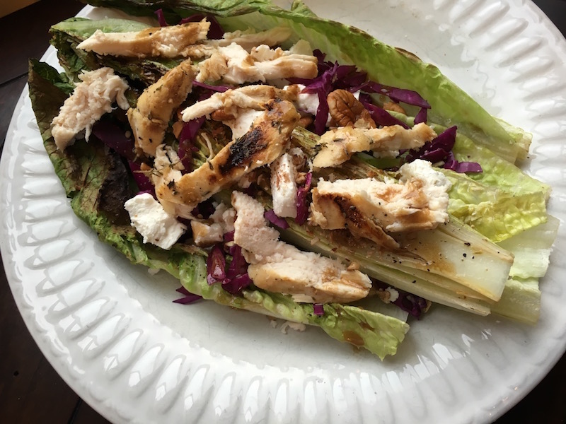 The Fish Grilling Basket makes it easy to grill fish and can be used for vegetables and other difficult to grill foods grilled romaine chicken salad recipe.