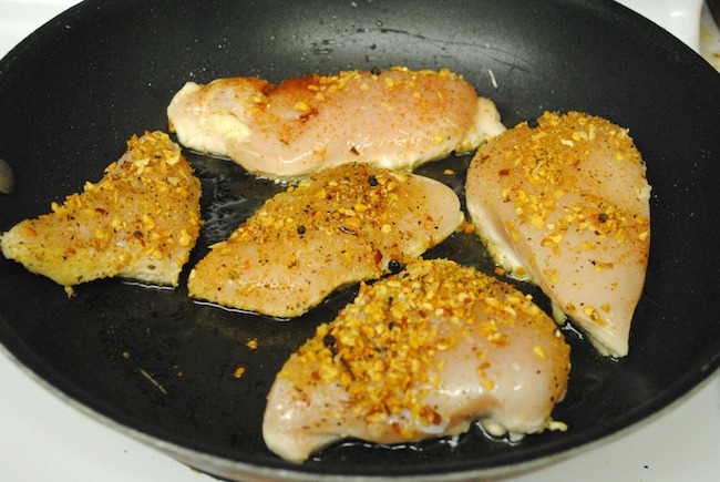 Lemon Chicken in a Skillet