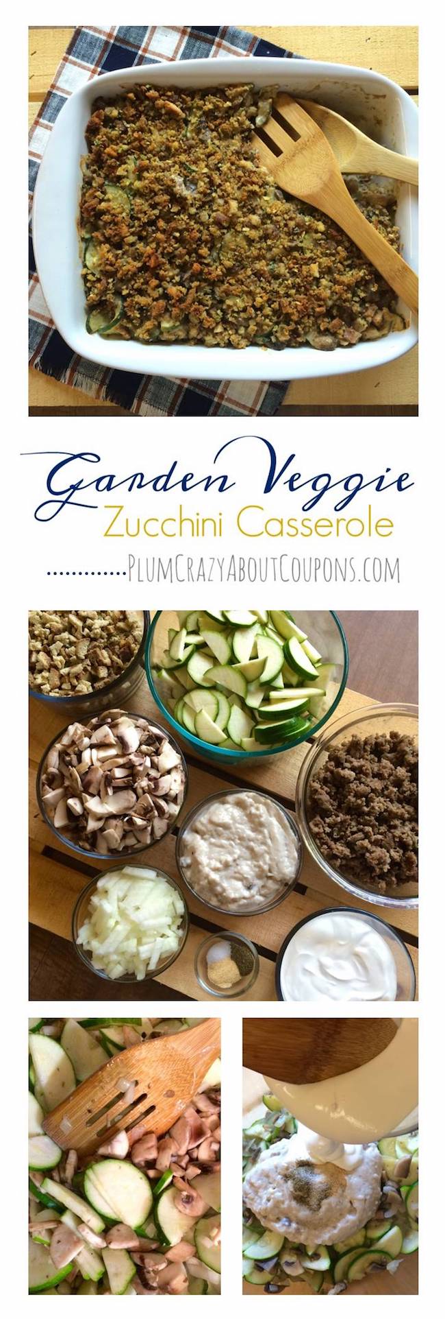 The Garden Veggie Zucchini Squash Casserole Recipe