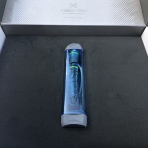 The MistyMate MistPro 3 Personal Misting System is perfect to help keep me cool. It creates a light mist not a drenching mist. Spray a little, spray a lot.