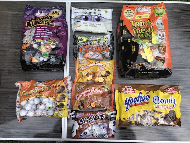 At Palmer Candy Shoppe you can also find all your favorite candy like homemade brittle, gourmet truffles, roasted nuts and more as well as Halloween candy.