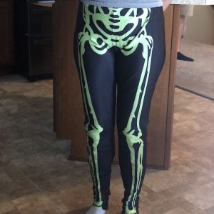 Some people like to keep it simple for Halloween and the Neon Skeleton Leggings - Mr Bonejangles is perfect to do just that.