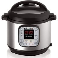 Instant Pot DUO60 6 Qt 7-in-1 Multi-Use Programmable Pressure Cooker, Slow Cooker, Rice Cooker, Steamer, Saut&eacute;, Yogurt Maker and Warmer
