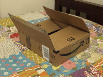 Opened Amazon Box